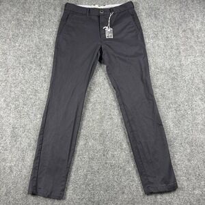 Perk Feel Good Chinos Mens 30/30 Navy Blue Slim Fit Stretch Cotton Casual Pants